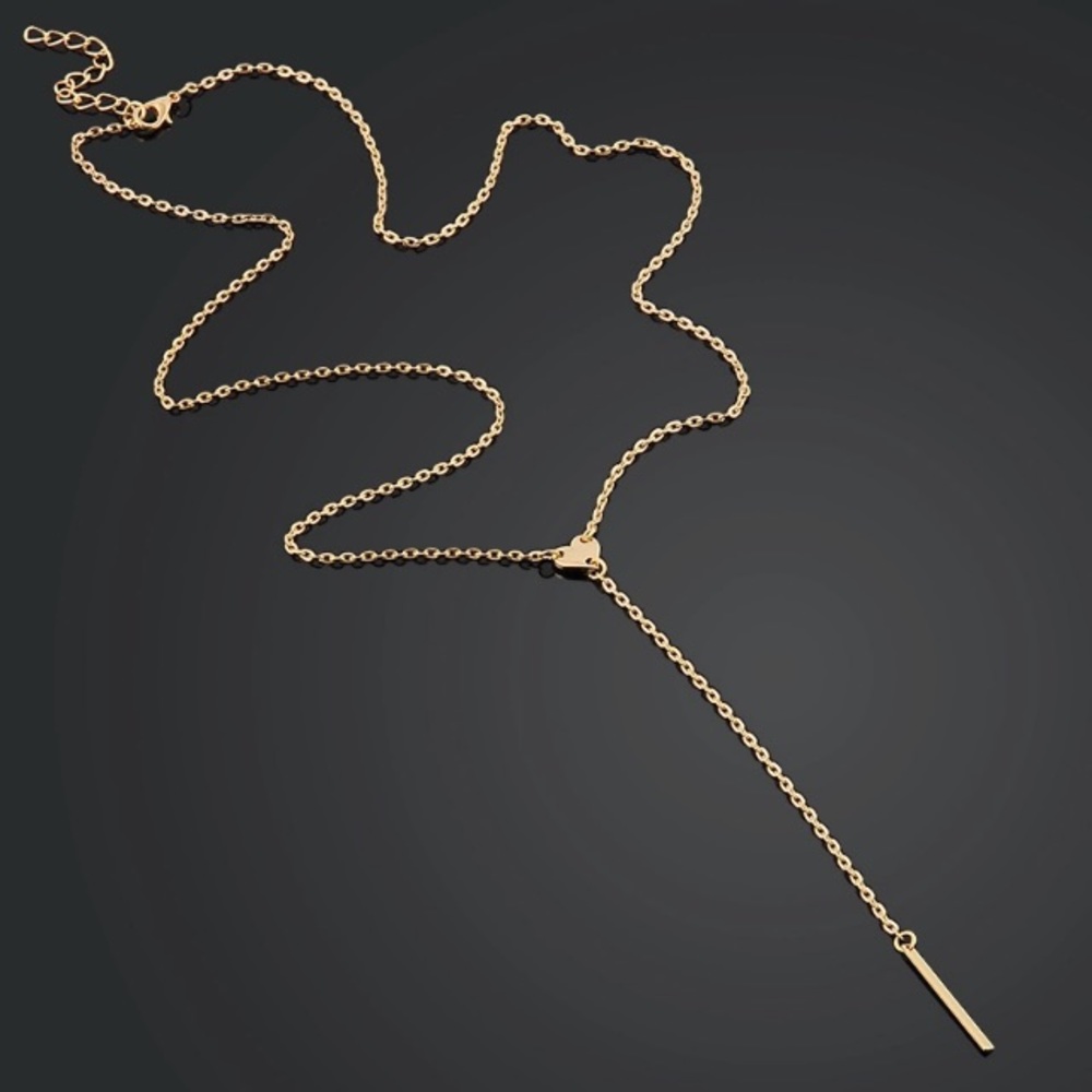 HEART BACK NECKLACE - Picture 3 of 4
